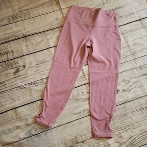 Old Navy Active Go Dry Pink Leggings Women Size L
